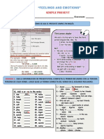 "Feelings and Emotions": Simple Present