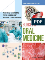 Burket's Oral Medicine 13th Ed Michael Glick