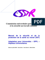 Manuel Securite Et Protection SST