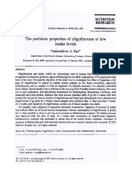 FOS e Efeito Bifidgênico Com Apenas 5g - The Pre Properties of Oligofrutose at Low..