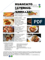 HUANCAYO-CATERING Proforma