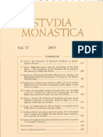 RUBIO SADIA, El breviario monastico de la real biblioteca de El Escorial (Studia Monastica 57, 2, 2015)