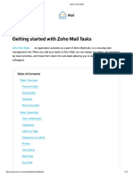 Getting Started With Zoho Mail Tasks