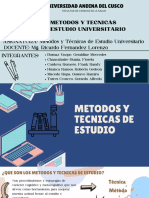 Metodos y Tecnicas de Estudio