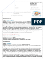 Planejamento de aulas de 4o ano com foco em conteúdos de Português, Matemática, Ciências e História