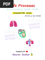 Class 10 Life Process Mind Map and Notes | PDF | Social Science ...