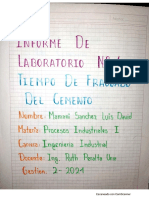 Informe de Laboratorio