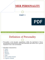 Personality Part - 1