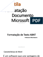 Apostila - Formatação de Texto ABNT