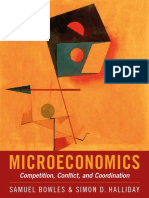 Microeconomics: Competition, Conflict, and Coordination
