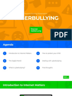 Lesson Plan - Cyberbullying Parents - Attachment 1 Parents Evening Presentation Cyberbullying 2021
