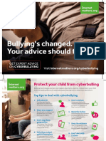 Lesson Plan - Cyberbullying Parents - Attachment 4 Internet Matters Tips Protect Your Child From Cyberbulling