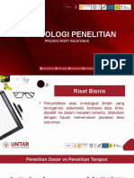 Proses Riset Akuntansi - Revisi (Pertemuan Pertama Dan Kedua) Edited