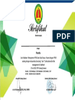 Serifikat Acara webinar PDPI Sulawesi 29 Juli 2020