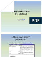 Install Xampp
