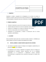 Procedimiento de Armado de Estructuras en Tubería para La Realización de Trabajos en Alturas.