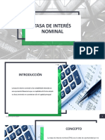 Tasa de Interés Nominal