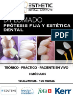 Diplomado de Prótesis Fija y Estética Dental