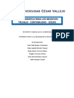 Introduccion A La Matematica Financiera