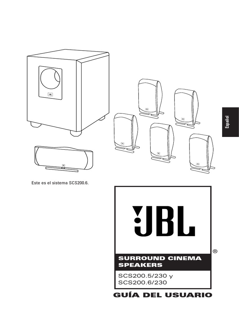 SCS200 6 | PDF | Altoparlante | Sonido