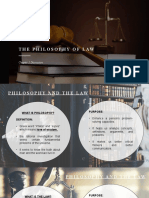 The Philosophy of Law