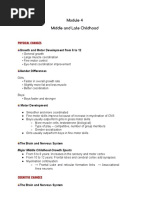 Module 4 - Middle and Late Childhood