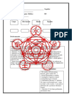 Médico RPG folha personagem