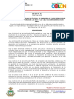 Decreto 141 Dia Civico 18 de Julio