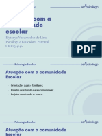 Atuação Comunidade Escolar