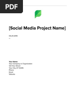 Sprout Social - Social Media Proposal Template (Make A Copy To Edit)