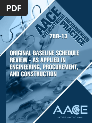 78R-13 - Original Baseline Schedule Review