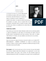 Kurt Lewin Biografia y Dinamica de Grupos.