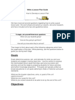 Download Write a Lesson Plan Guide by baongoc0310 SN59502336 doc pdf