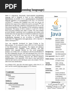 Java (Programming Language)