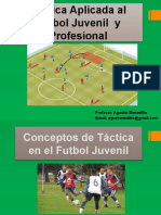 Táctica futbol juvenil profesional