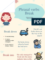Phrasal Verb Break