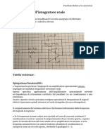 Esperienza Sull'integratore Reale