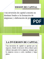 Inversion de Capital