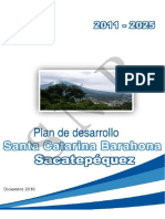 Plan desarrollo Santa Catarina Barahona