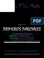 1ros Parciales (Álgebra A 62 - CBC) F (X) Maths NE