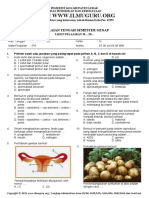 Soal PTS II IPA Kelas IX