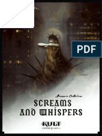 Kult Divinity Lost - Screams and Whispers (Scenario Collection)