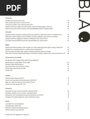 Blaq+Restaurant+Food