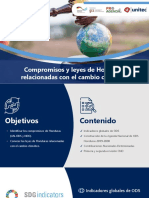 Compromisos y Leyes de Honduras Relacionadas Con El Cambio Climático