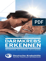 Faltblatt Darmkrebs-Erkennen DeutscheKrebshilfe