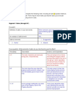 Directions: As You Watch, Complete The Following Chart, Including at Least 3 Separate Instances