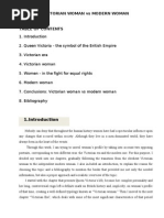 Download Victorian Woman vs Modern Woman by Sorin Otelariu SN59504259 doc pdf