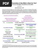 Bible Translations