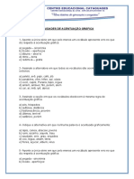 Acentuação gráfica: exercícios sobre regras de acentuação