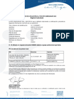 Certificado Afiliacion